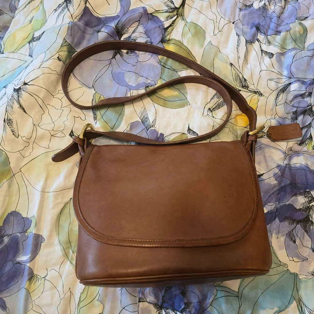 Coach Vintage 90's Fletcher Bag British Tan 4150